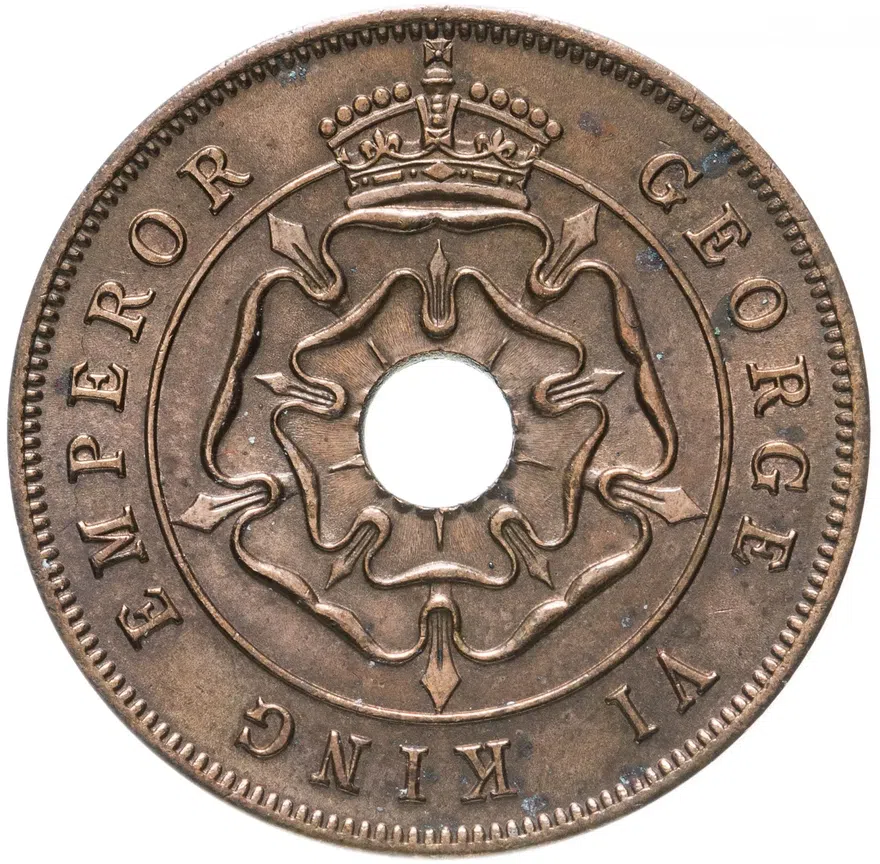 Южная Родезия 1 пенни (penny) 1947