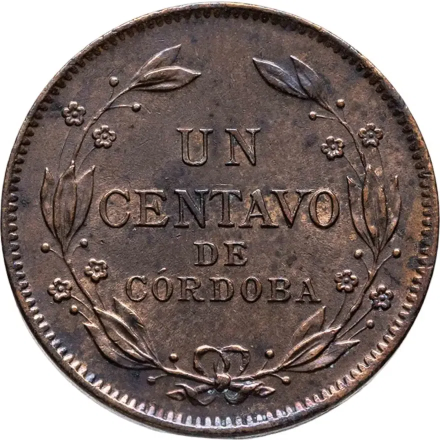 Никарагуа 1 сентаво (centavo) 1912