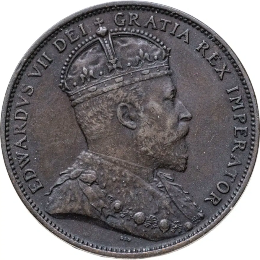 Ньюфаундленд  1 цент 1904, реверс