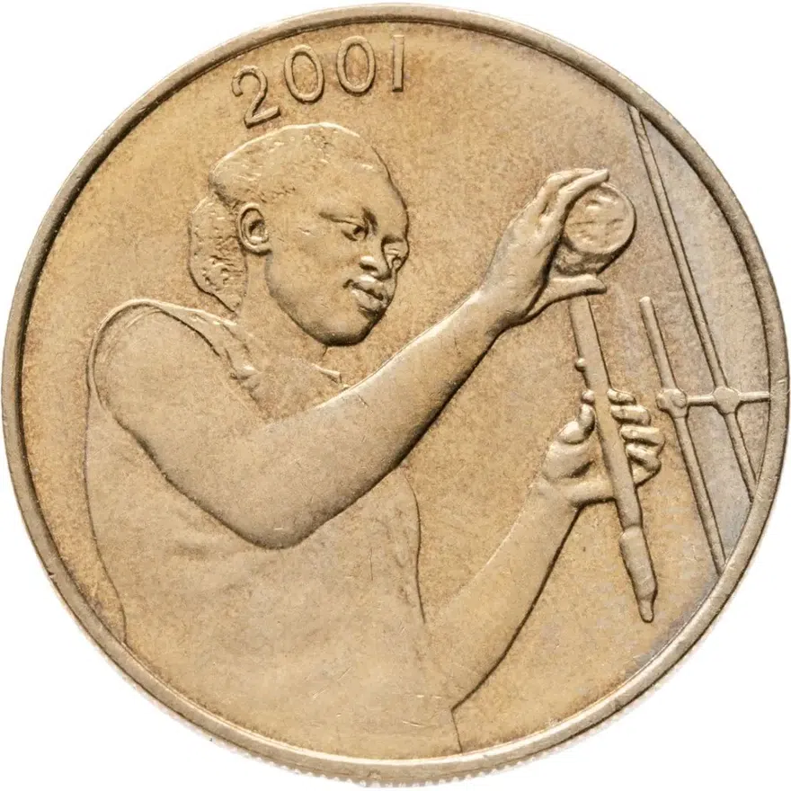 Западная Африка (BCEAO) 25 франков (francs) 2001