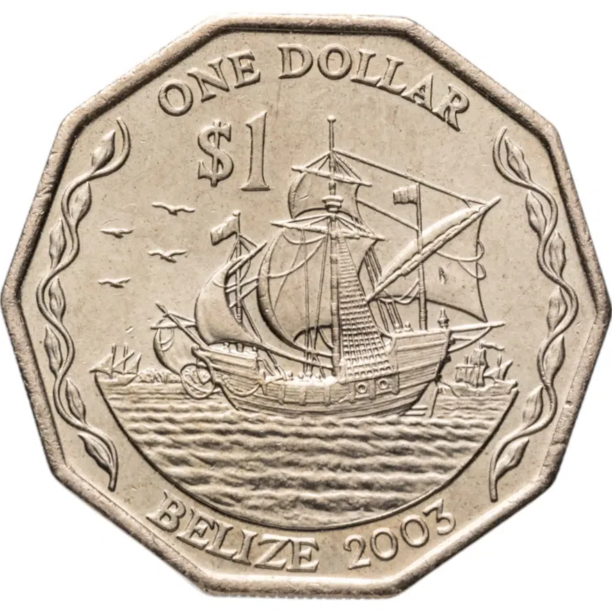 Белиз 1 доллар (dollar) 2003
