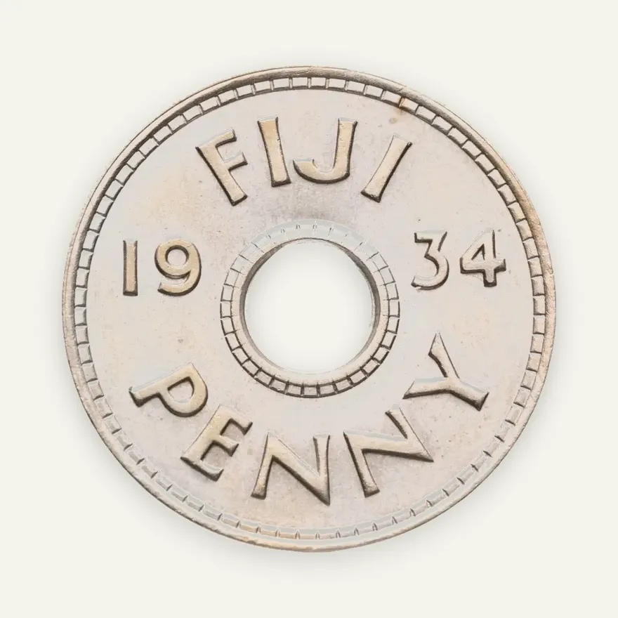 Фиджи 1 пенни (penny) 1934