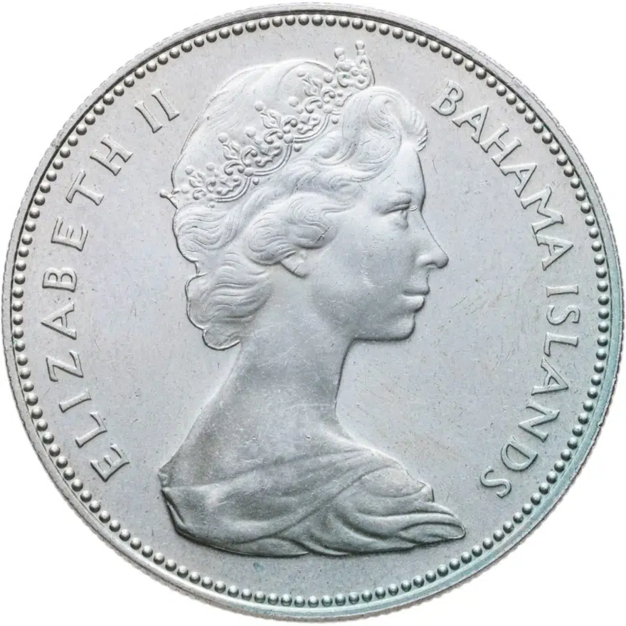 Багамы 1 доллар (dollar) 1970