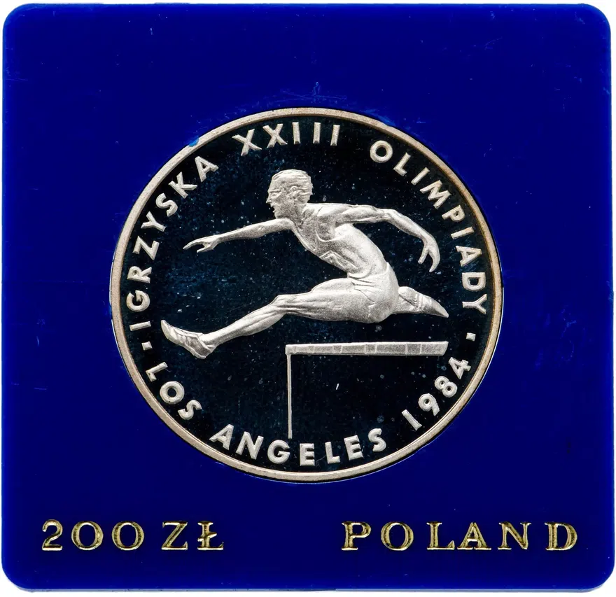 Польша 200 злотых (zlotych) 1984 года "XXIII летние Олимпийские Игры, Лос-Анджелес 1984"