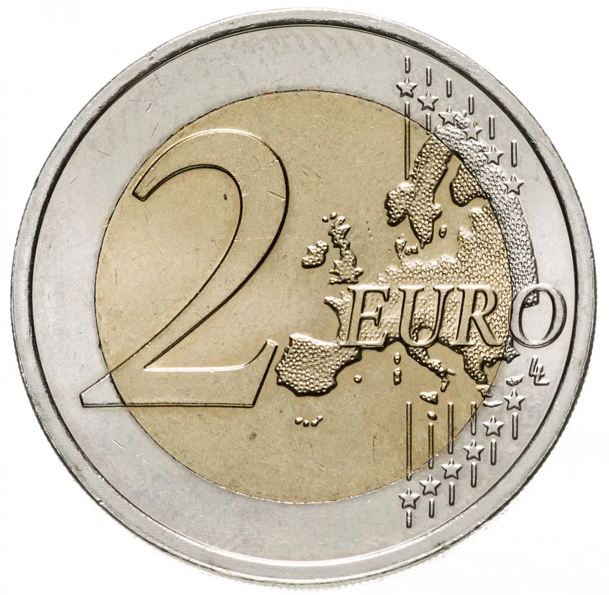 Нидерланды 2 евро (euro) 2009 "10 лет Экономическому и валютному союзу", реверс
