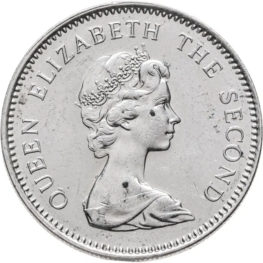 Тувалу 10 центов (cents) 1981, реверс