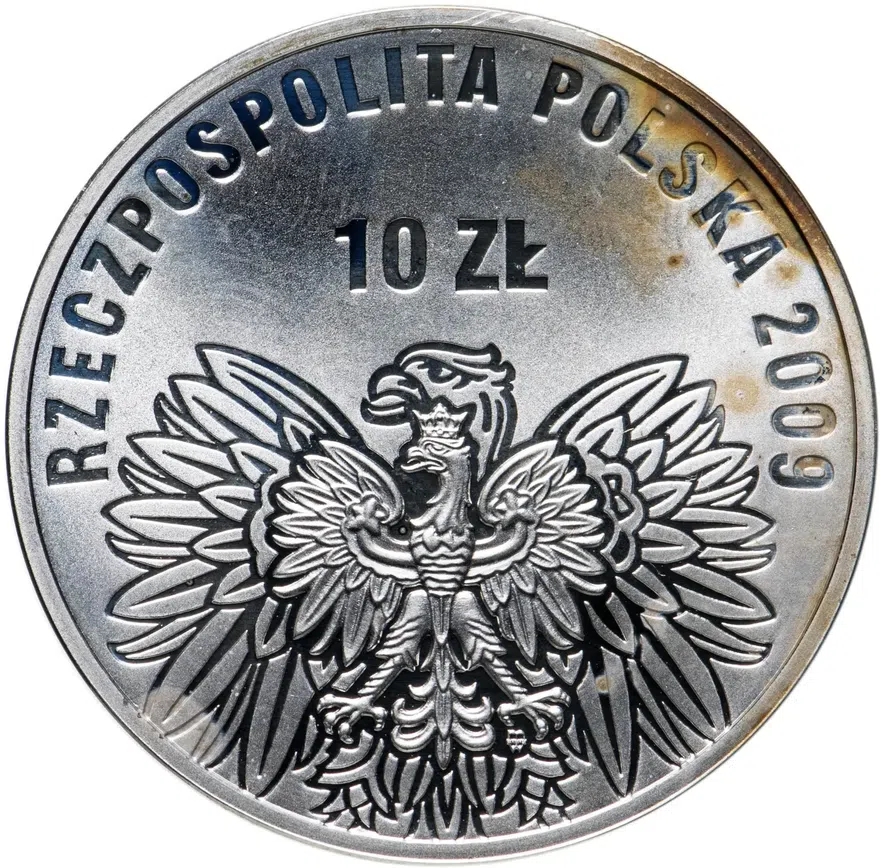 Польша 10 злотых (zlotych) 2009  Польский путь к свободе - Выборы 4 июня 1989, реверс