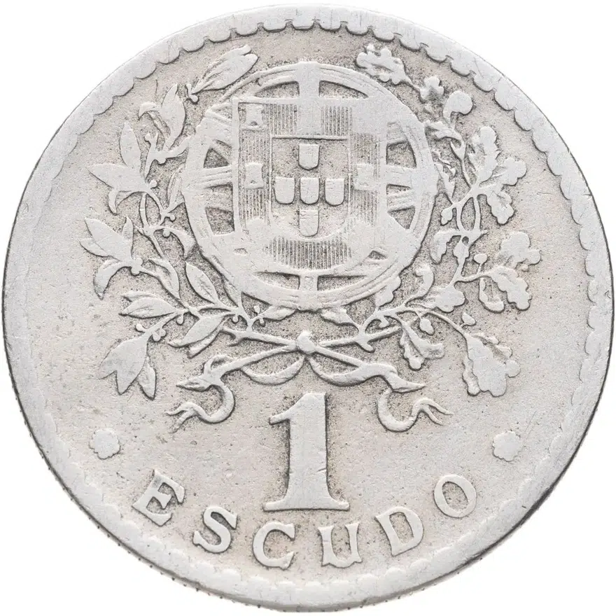 Португалия 1 эскудо (escudo) 1931, реверс