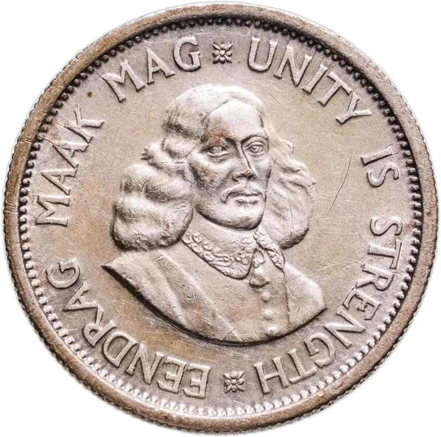 ЮАР 10 центов (cents) 1963, аверс