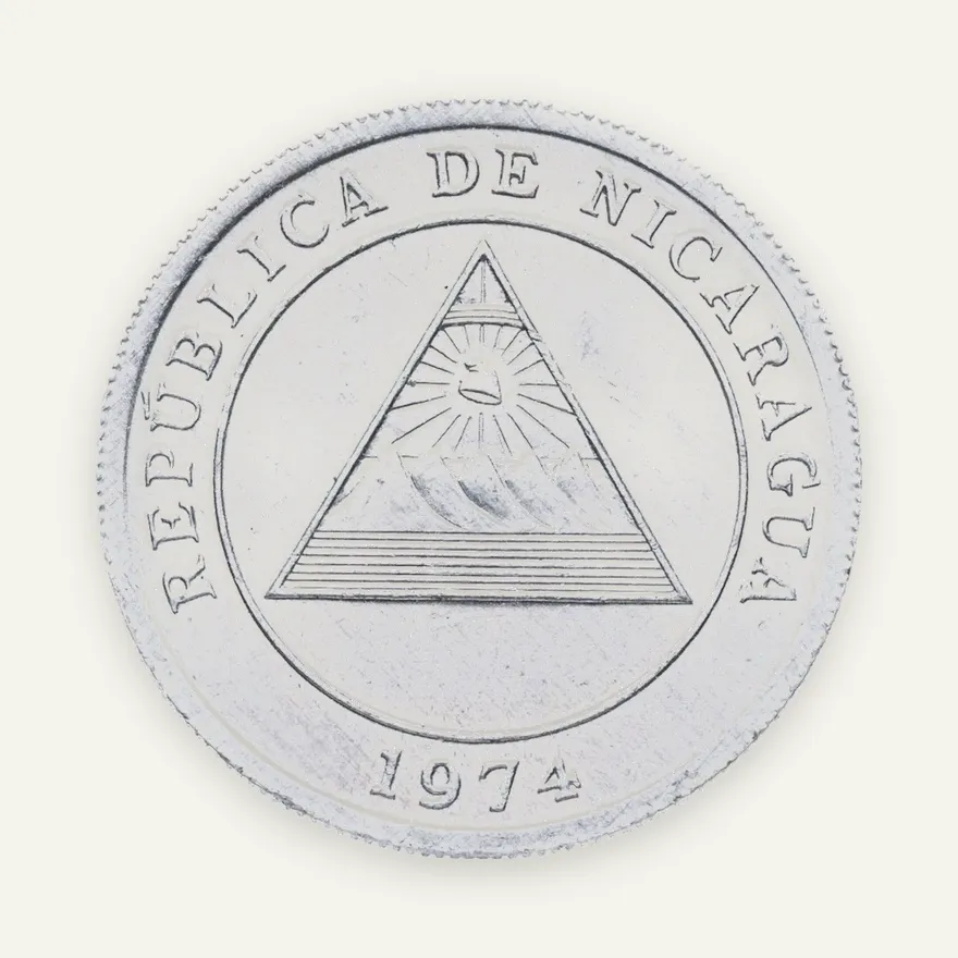 Никарагуа 5 сентаво (centavos) 1974