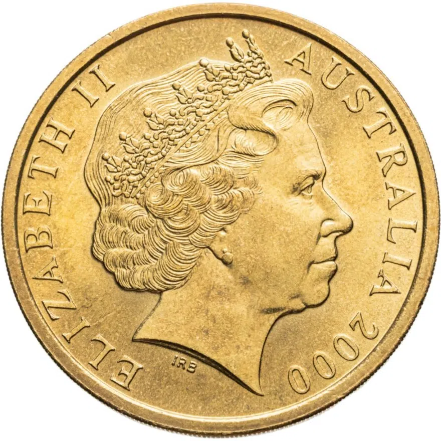Австралия 5 долларов (dollars) 2000 Олимпийские игры в Сиднее - Софтбол, реверс