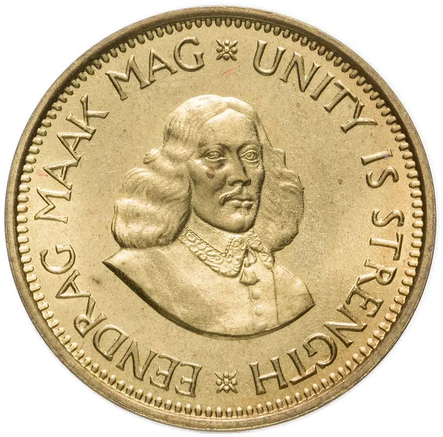 ЮАР 1/2 цента (cent) 1962