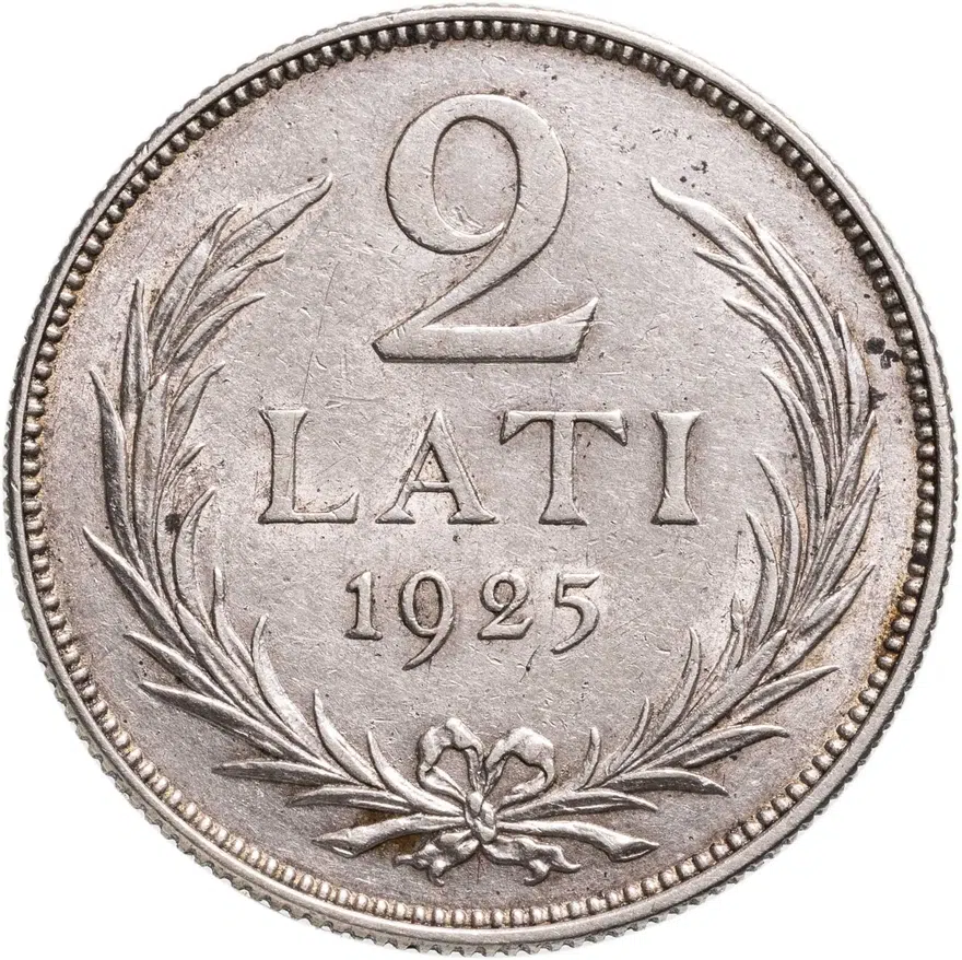 Латвия 2 лата (lati) 1925