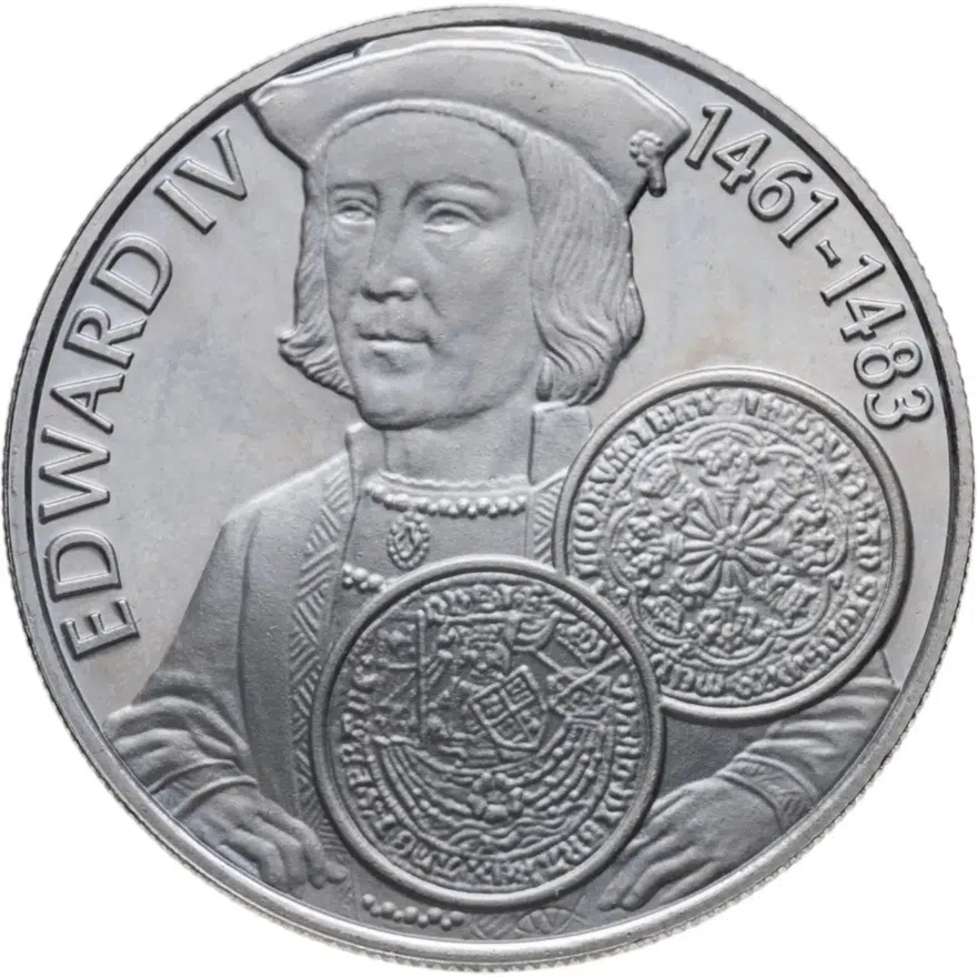 Фолклендские острова 50 пенсов (pence) 2001  Эдуард IV