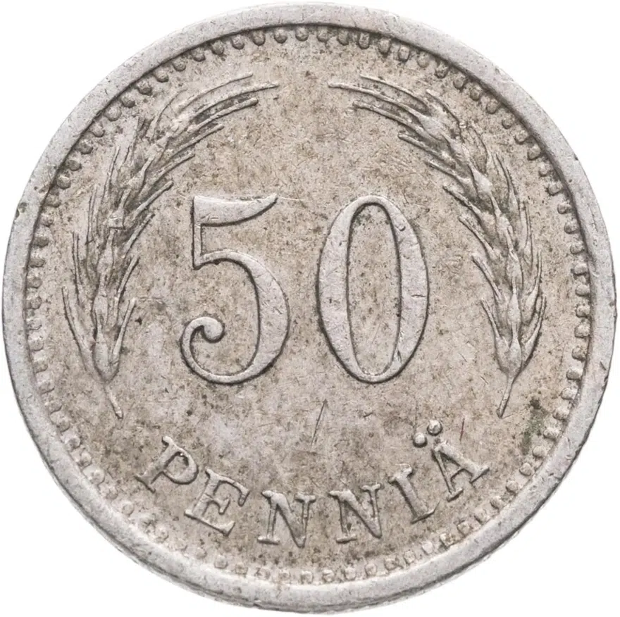 Финляндия 50 пенни (pennia) 1936