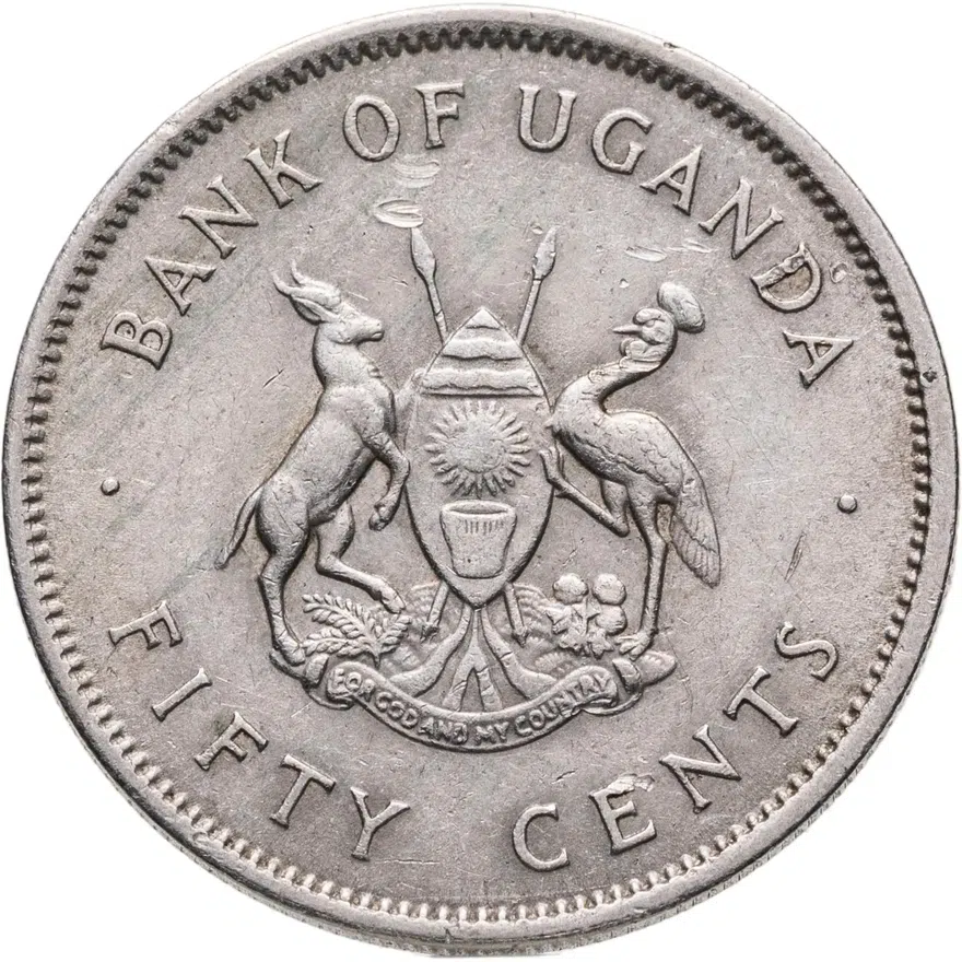 Уганда 50 центов (cents) 1966