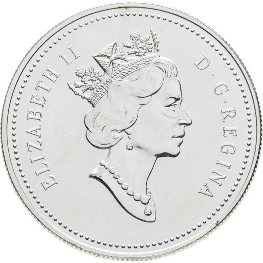 Канада 1 доллар (dollar) 1993  100 лет Кубку Стенли, реверс