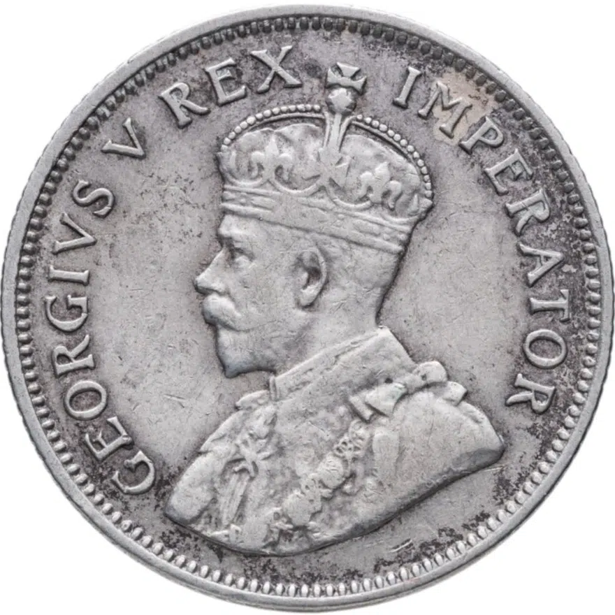 ЮАР 1 шиллинг (shilling) 1933, реверс