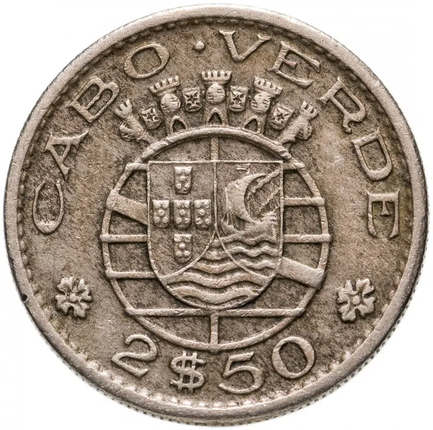 Кабо-Верде 2,5 эскудо (escudos) 1967