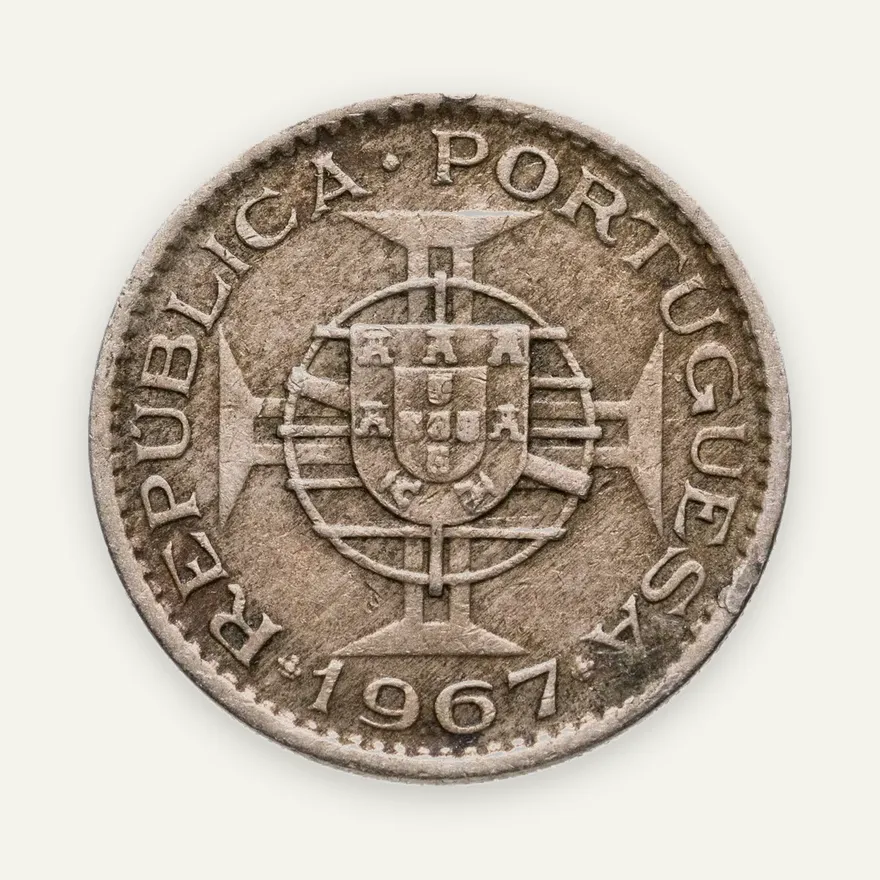 Кабо-Верде 2,5 эскудо (escudos) 1967, реверс