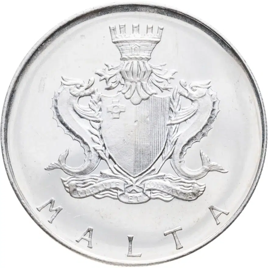 Мальта 1 лира (lira) 1973 Темистоклес Заммит, реверс