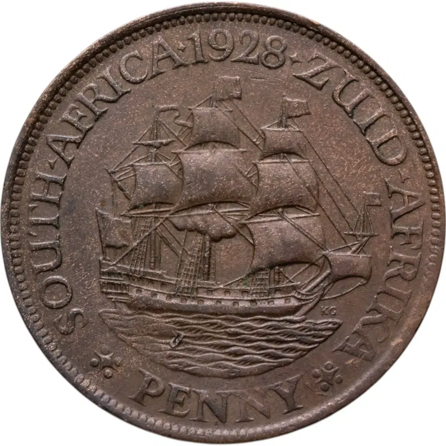 ЮАР 1 пенни (penny) 1928