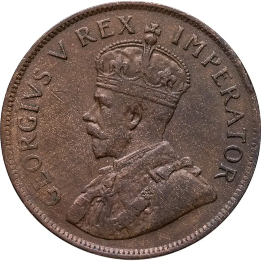 ЮАР 1 пенни (penny) 1928, реверс