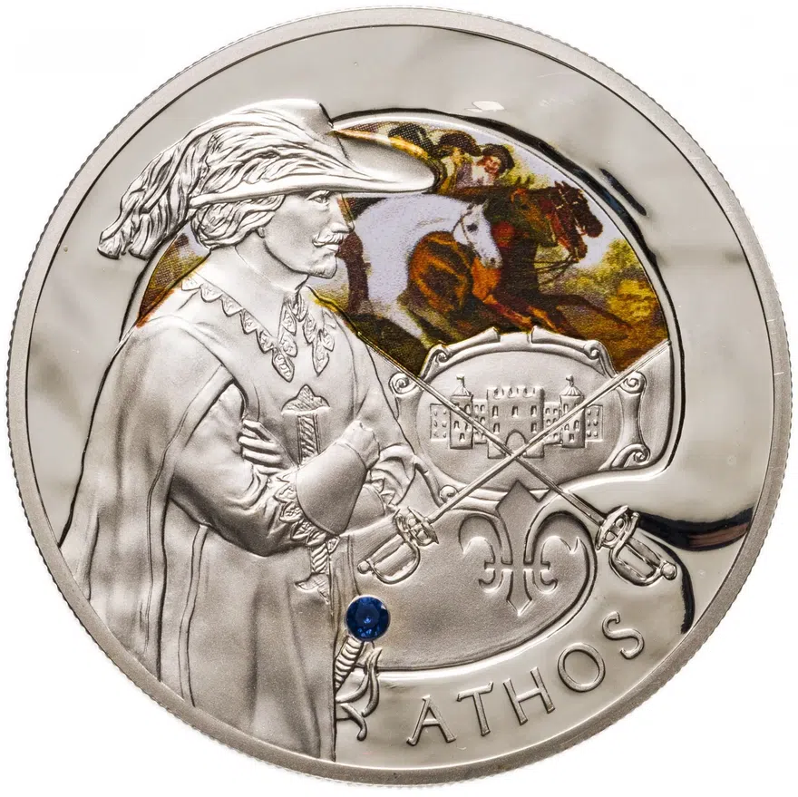 Беларусь 20 рублей 2009  "Три мушкетёра - Атос", аверс