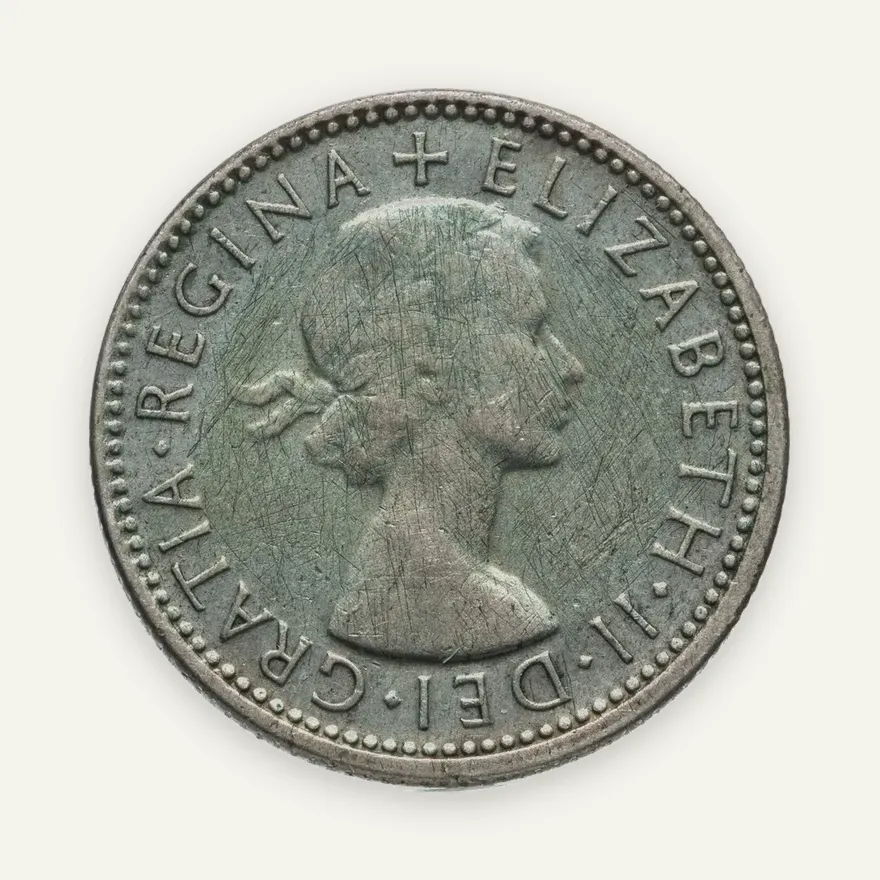 Австралия 1 шиллинг (shilling) 1953, реверс