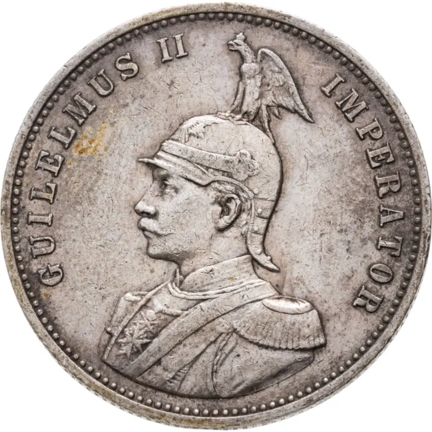 Германская Восточная Африка 1 рупия (rupee) 1892, аверс