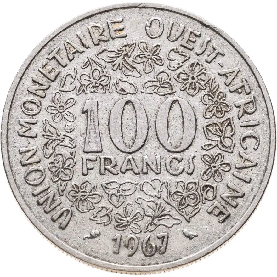 Западная Африка (BCEAO) 100 франков (francs) 1967