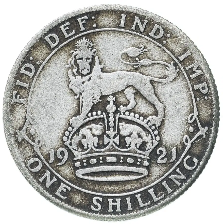 Великобритания 1 шиллинг 1921, реверс
