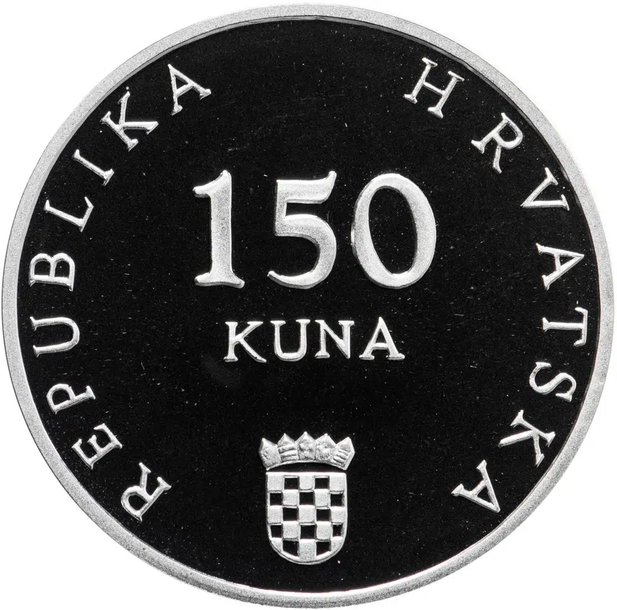 Хорватия 150 кун (kuna) 2006  Чемпионат мира по футболу 2006, Германия, реверс