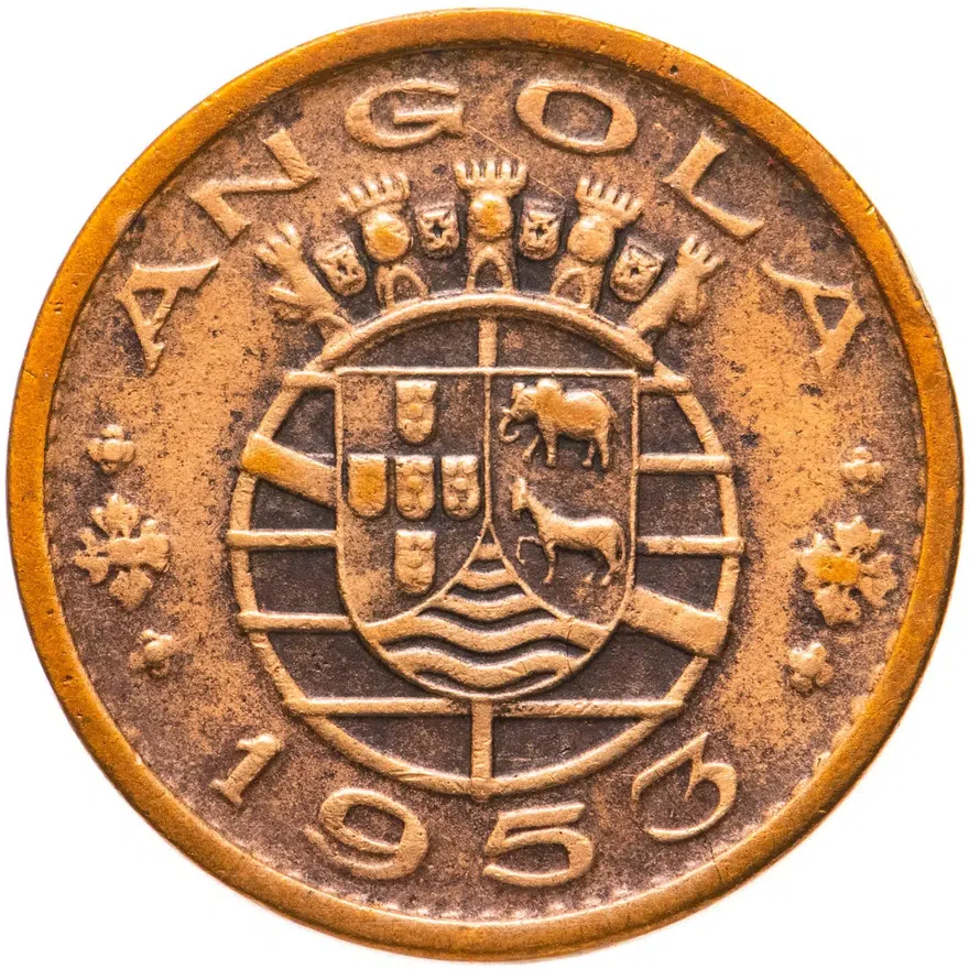 Ангола 50 сентаво (centavos) 1953