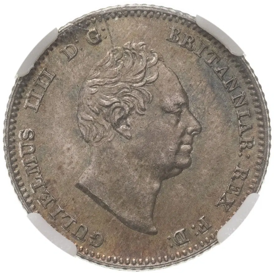 Великобритания 4 пенса (pence) 1836, аверс