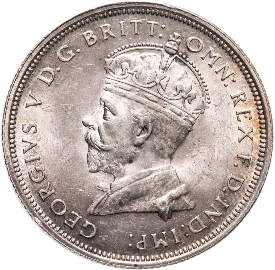 Австралия 2 шиллинга (флорин, shillings) 1927  Открытие здания парламента в Канберре, реверс