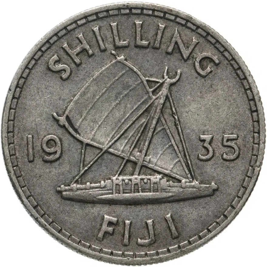 Фиджи 1 шиллинг (shilling) 1935