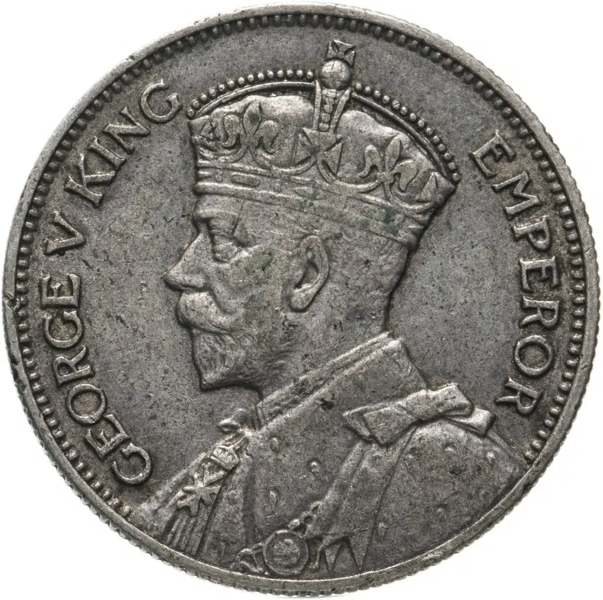 Фиджи 1 шиллинг (shilling) 1935, реверс