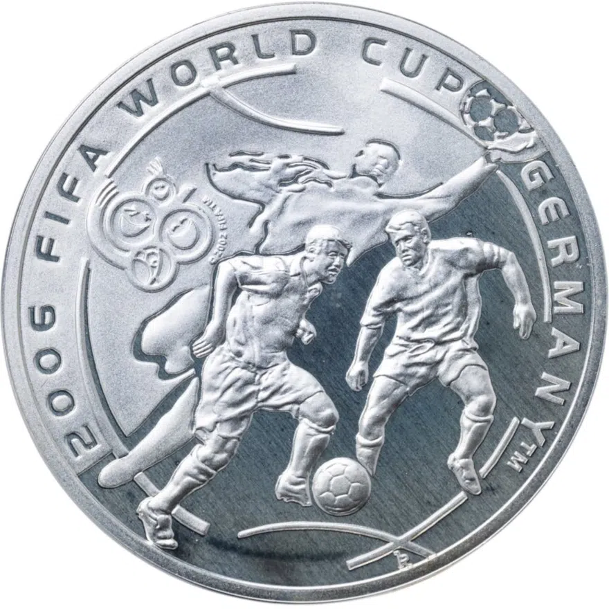 Армения 100 драмов 2004  чемпионат мира по футболу 2006 в Германии