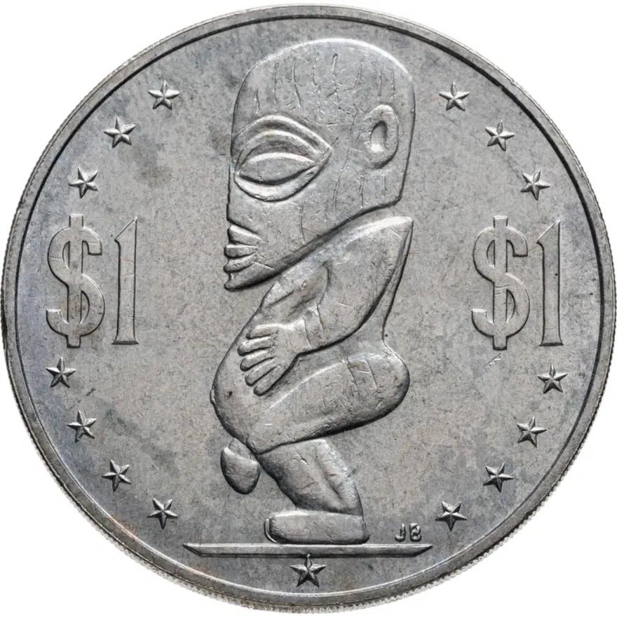 Острова Кука 1 доллар (dollar) 1983
