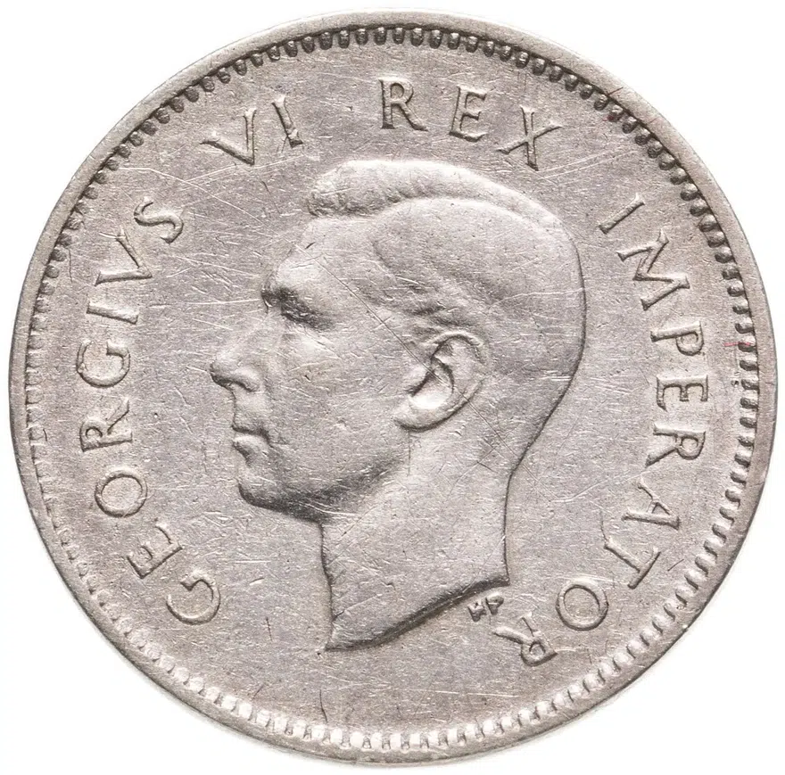 ЮАР 3 пенса (pence) 1943, реверс