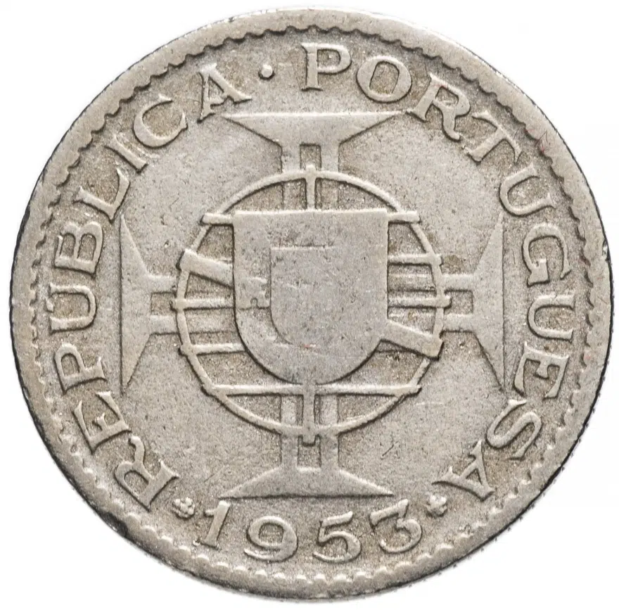 Мозамбик 2,5 эскудо (escudos) 1953