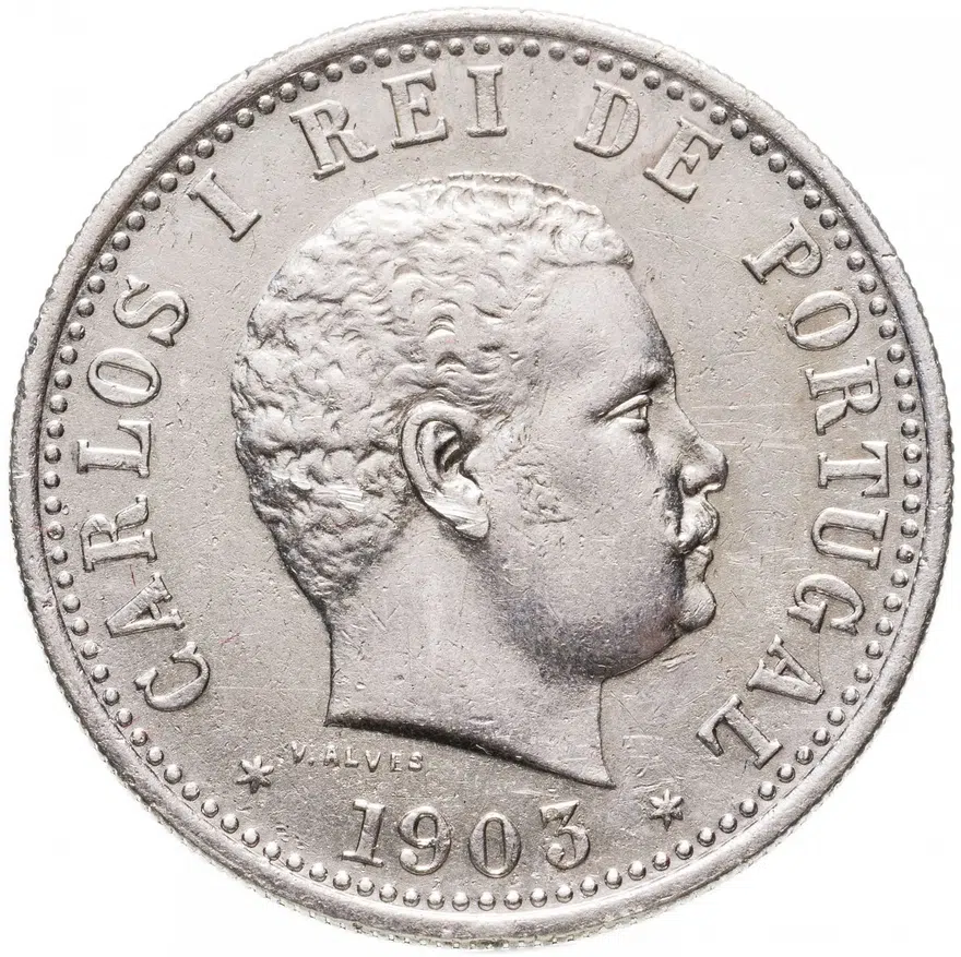Индия (Португальская) 1 рупия (rupee) 1903