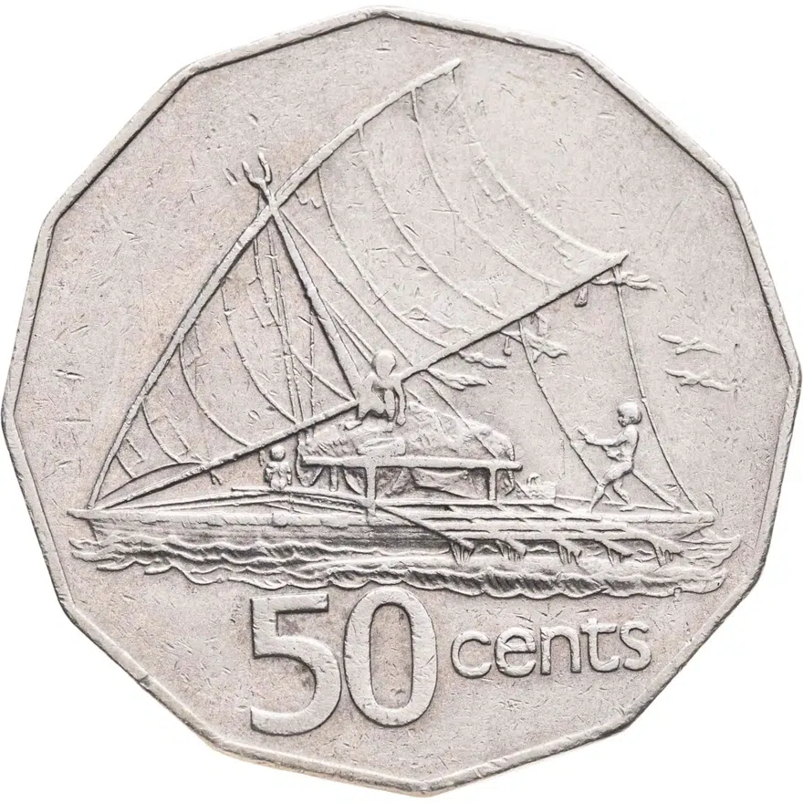 Фиджи 50 центов (cents) 1982