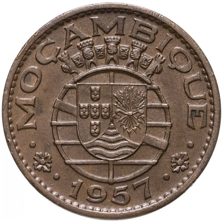 Мозамбик 1 эскудо 1957
