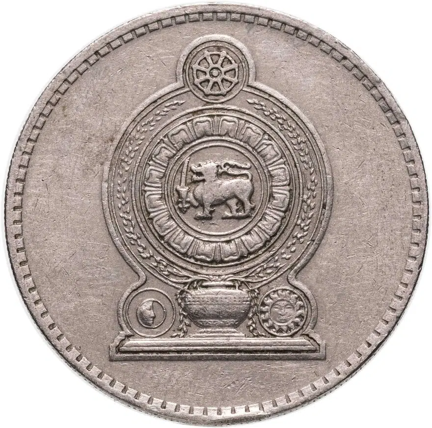 Шри-Ланка 2 рупии (rupee) 1984