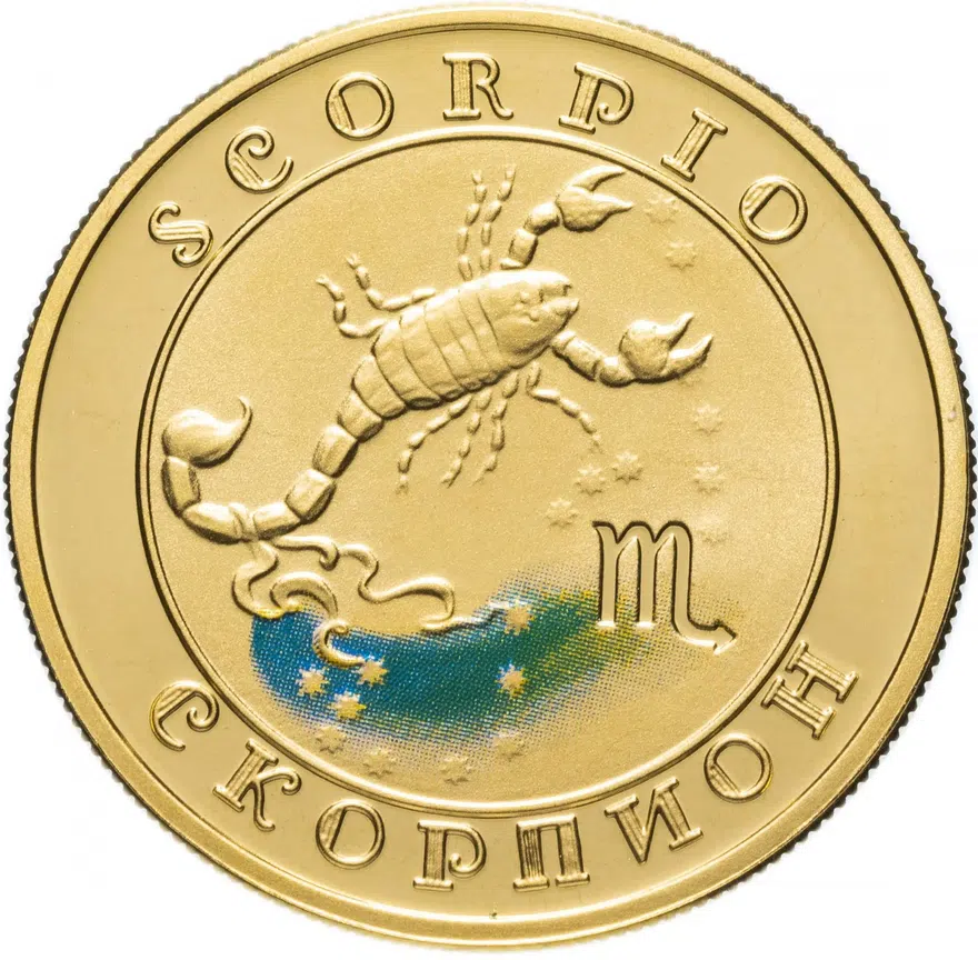 Армения 10000 драмов 2008 "Знаки зодиака - Скорпион"