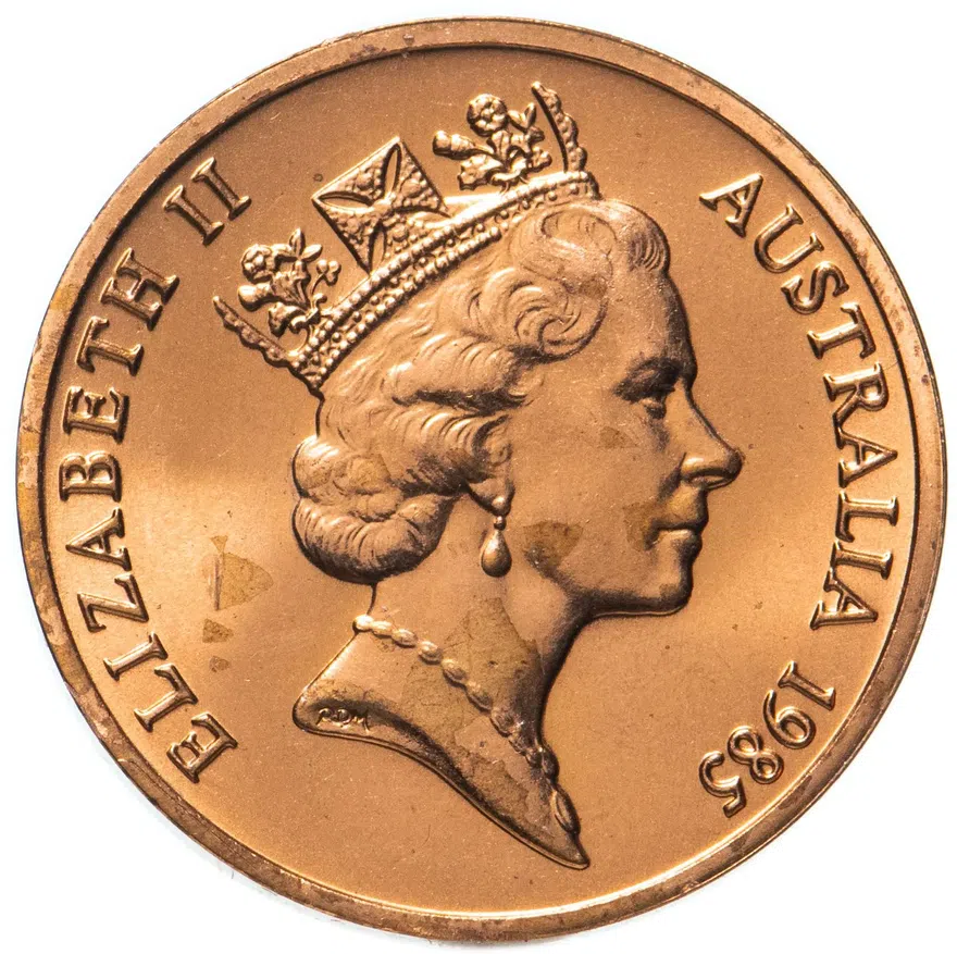 Австралия 2 цента (cents) 1985, реверс