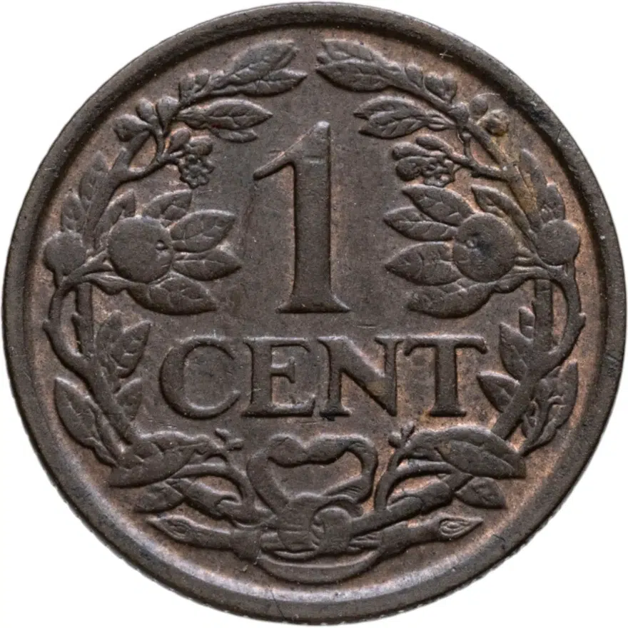 Нидерланды 1 цент (cent) 1941