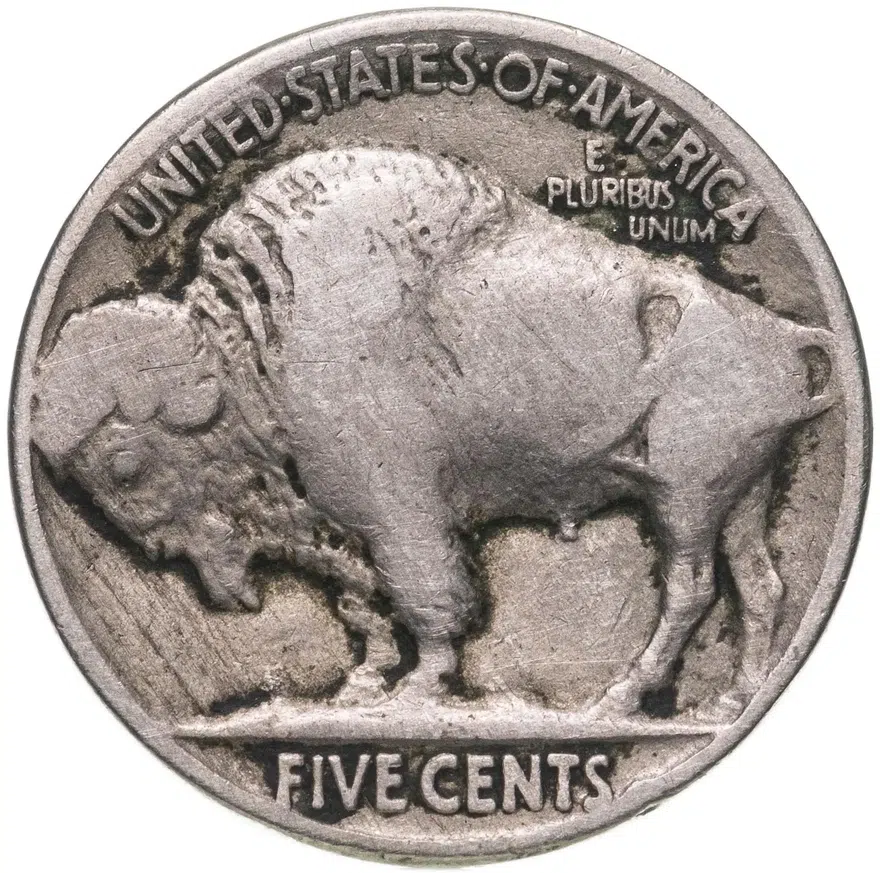 США 5 центов 1924 "Buffalo Nickel"